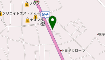 なつめの地図画像