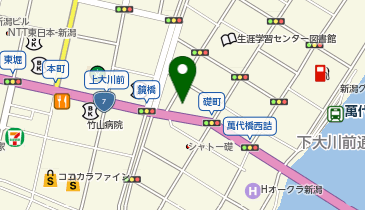 innocently新潟の地図画像