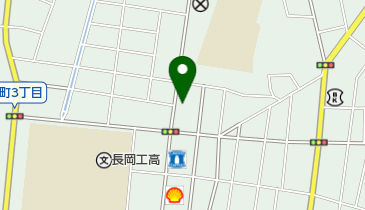 長岡タクシー配車センターの地図画像