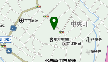 新発田検察審査会の地図画像