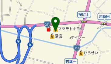 ニューワタナベ 原信桜町店の地図画像