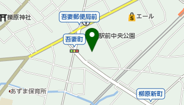 かじやばしの地図画像