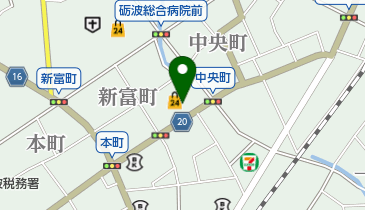 稲垣呉服店の地図画像