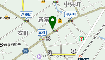 矢部商店の地図画像