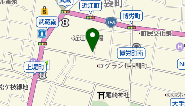 東出珈琲店の地図画像