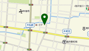 坂井時計店の地図画像