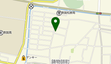 松原町会館の地図画像