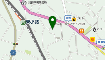 小諸市 人権センターの地図画像