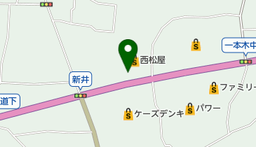 ange中野店の地図画像