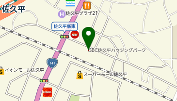 株式会社一条工務店 佐久展示場の地図画像