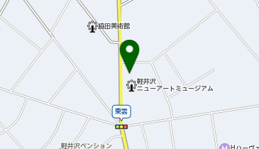 株式会社ギャラリー桜の木軽井沢店の地図画像