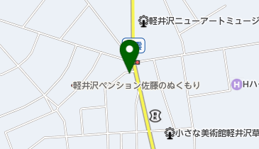 innocently軽井沢の地図画像