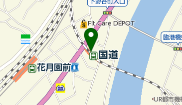 一国サイクルワークスの地図画像