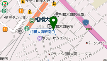 オートスポーツシブヤの地図画像