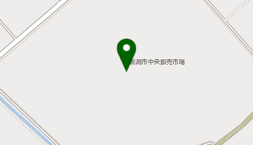 新潟市役所 農林水産部 中央卸売市場の地図画像