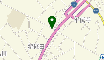 窪田商店の地図画像