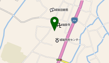 南砺市役所 城端市民センターの地図画像