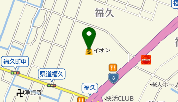 菜香樓 サティ金沢店の地図画像