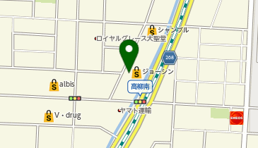 ジョーシン福井本店の地図画像