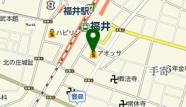 放送大学福井学習センターの地図画像