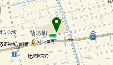 敦賀市役所 西児童クラブの地図画像