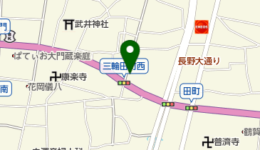 麻雀倶楽部Maiの地図画像