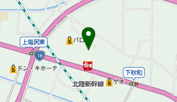 理容プラージュ 上田秋和店の地図画像