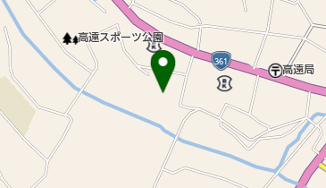 中山マッサージの地図画像