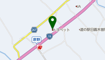 有限会社木曽ホンダの地図画像