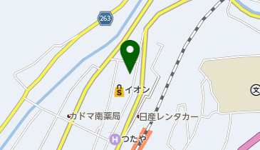 サラダ館木曽福島店の地図画像
