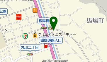 シロヤクリーニング 根岸橋店の地図画像