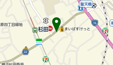 チケットショップ杉田の地図画像