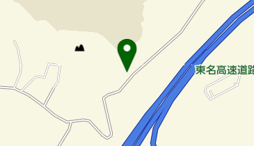 お庭のうさぎの地図画像