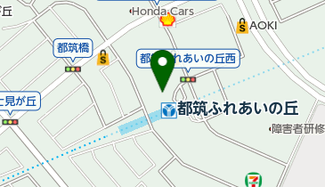 日本調剤ふれあいの丘薬局の地図画像