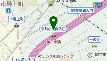 ライフ動物病院の地図画像