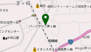 神奈川県出先機関 企業庁 茅ケ崎水道営業所の地図画像