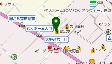 ワンニャンハウス株式会社相模原店の地図画像