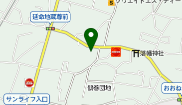 石垣動物病院の地図画像