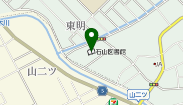 新潟市役所 石山地区公民館の地図画像