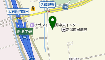 新潟市消防局 救急課 救急ステーションの地図画像