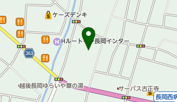 ジョーシン長岡古正寺店キッズランドの地図画像