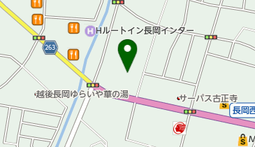 シューマート長岡マーケットモール店の地図画像