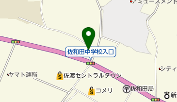 岩井進学塾ニッケンアカデミー佐和田校の地図画像