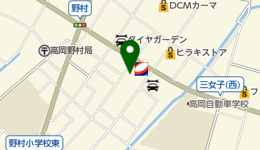 トヨタカローラ富山株式会社 高岡店テクノショップの地図画像