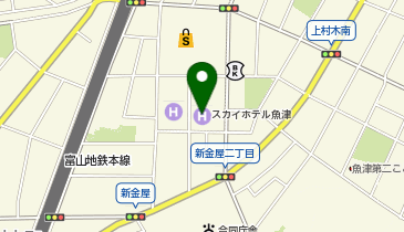 ヤングドライグループ ヤングドライ魚津中央店の地図画像
