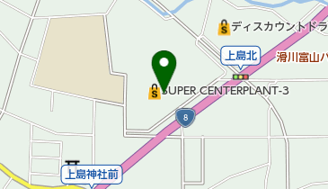 フードステーションプラント3滑川店の地図画像