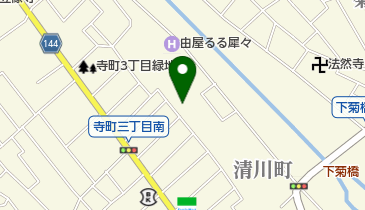 寺町武道館の地図画像