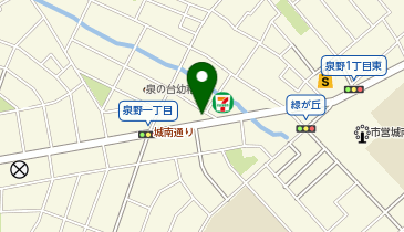 アルプ薬局 泉野の地図画像