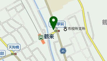 福田光線治療院の地図画像