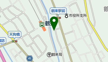 つるぎ接骨鍼灸院の地図画像